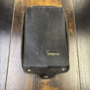 Simpson 260 Series 8 meter Volt OHM multimeter- With‎ Soft Case.  VINTAGE